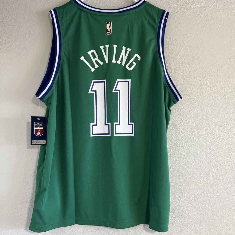 Dallas Mavericks Kyrie Irving 2025/26 NBA Hard Wood Classics Fanatics Jersey XL